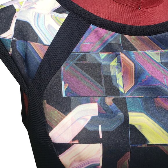 Ted Baker Sibonny Dress Geo Print Crew Neck Cap Sleeve Short Sheath US 6 - Picture 5 of 11